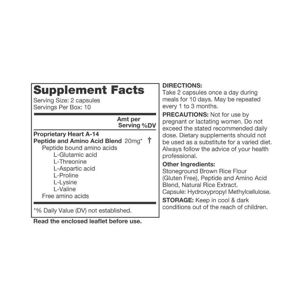 Nature's Marvels Heart 心臓機能用バイオレギュレーター